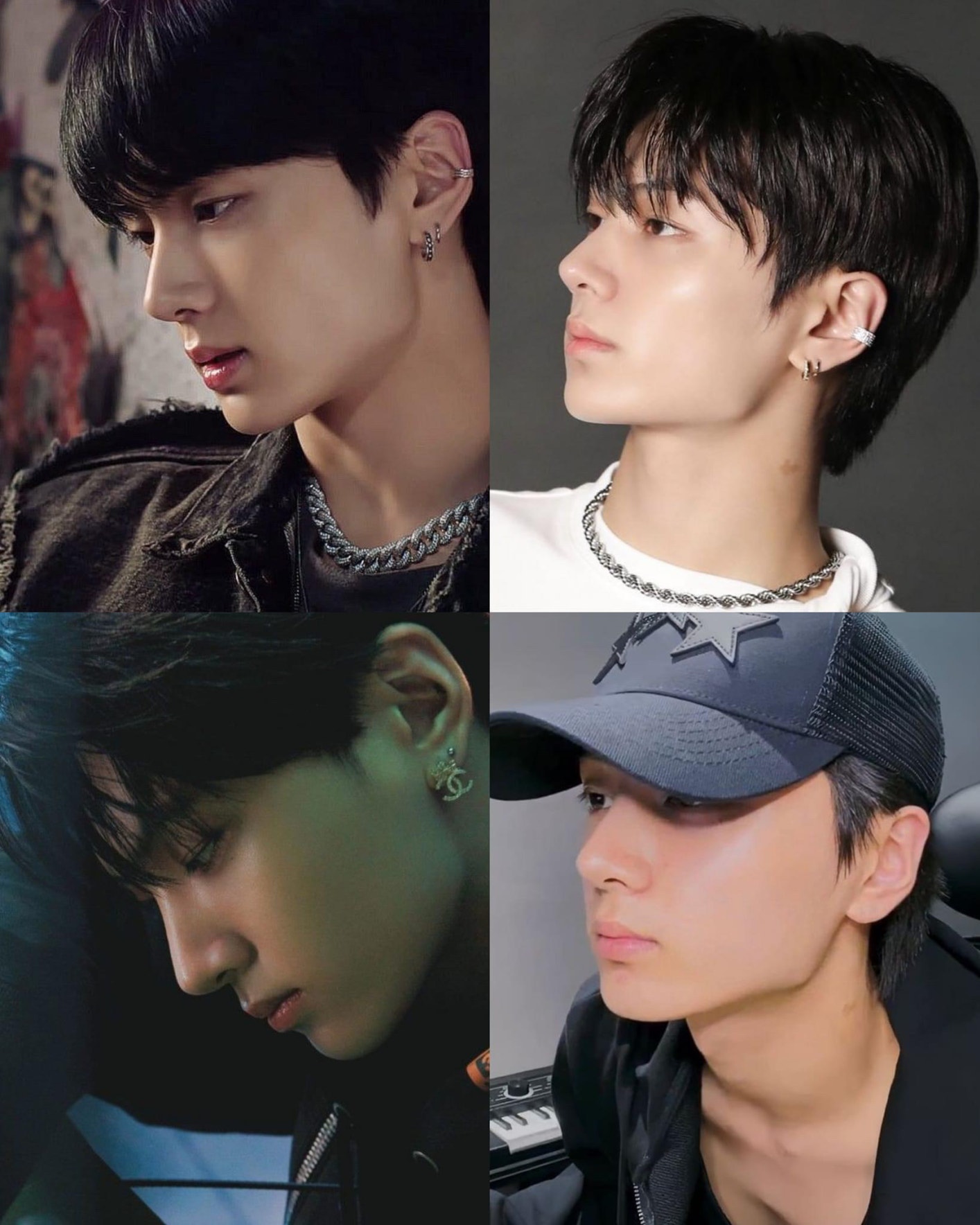 ENHYPEN Community Posts - The side profile that’s always giving 🧡😍 That
