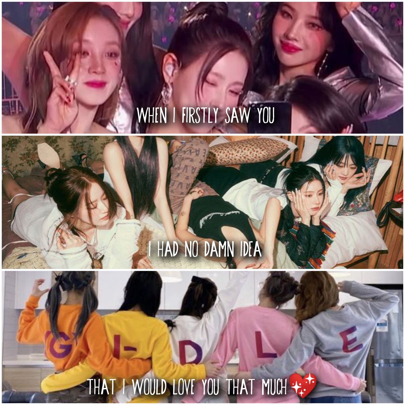 i-dle (아이들) Community Post - #to_gidle