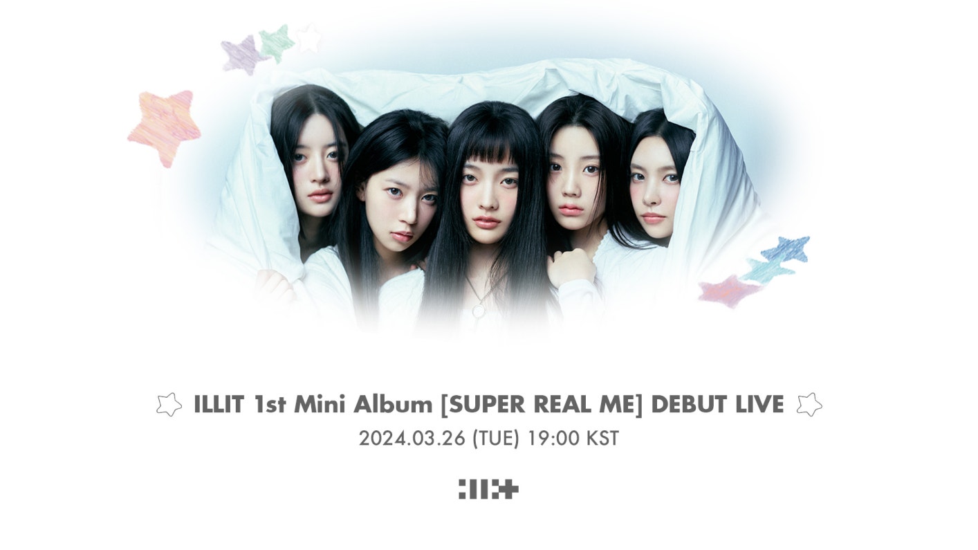 ILLIT 1st Mini Album ‘SUPER REAL ME’ DEBUT LIVE