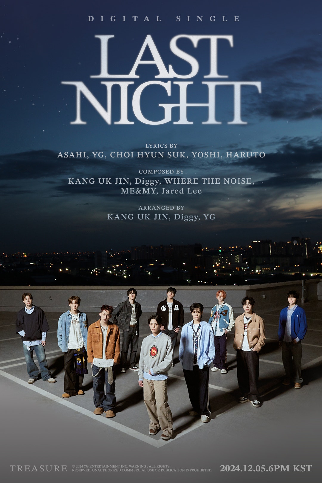 TREASURE Community Post 🌌 TREASURE LAST NIGHT COMING SOON 🌌 🔍