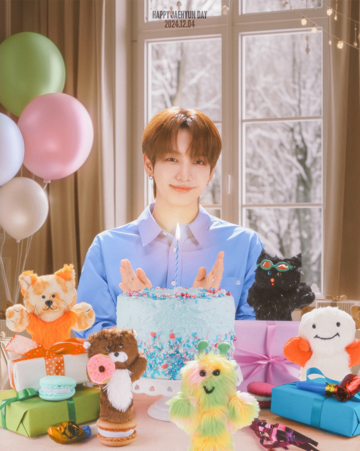 BOYNEXTDOOR ジェヒョン 2024 ハッピーバースデー コンプセット Weverse BOYNEXTDOOR 画像 - 20241204 HAPPY BIRTHDAY JAEHYUN🎂