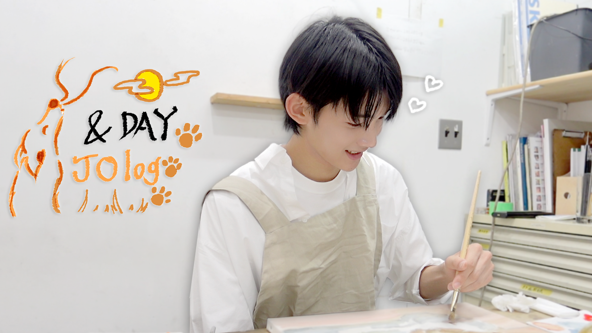 Weverse &TEAM Media - [&DAY] JO VLOG | JO's Oil Painting | The
