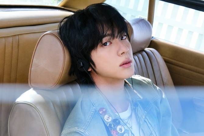 Most recent profile image for BTS Jin