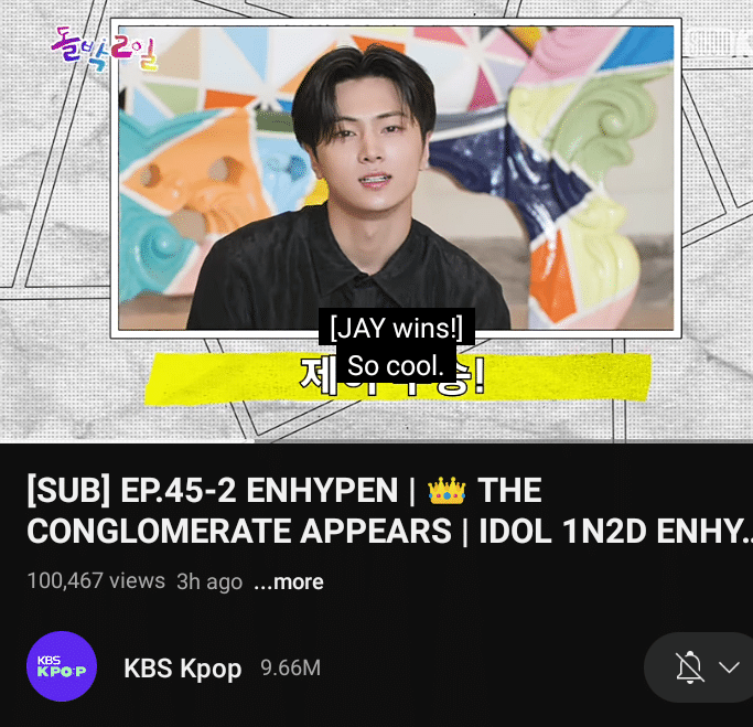 ENHYPEN Community Post - jayyy!!! i can't stop my laughing This episode ...