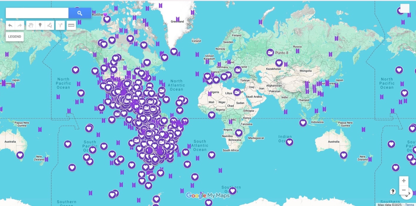 BTS Community Post - MAP FOR LOVE CARTAS PARA O BTS BTS IS COMING BTS ...