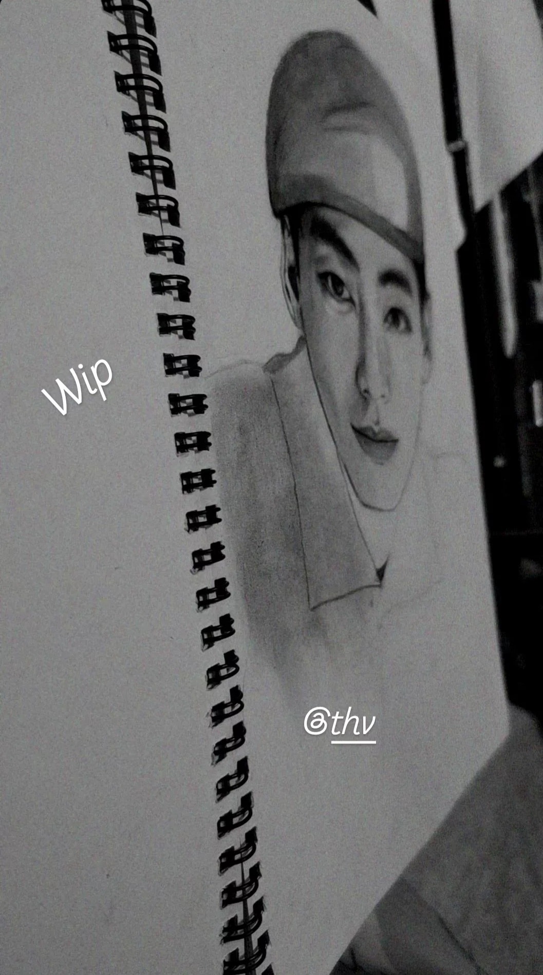 BTS Community Post - captain v π«‘ #artsarazayn #artist #artwork #art # ...