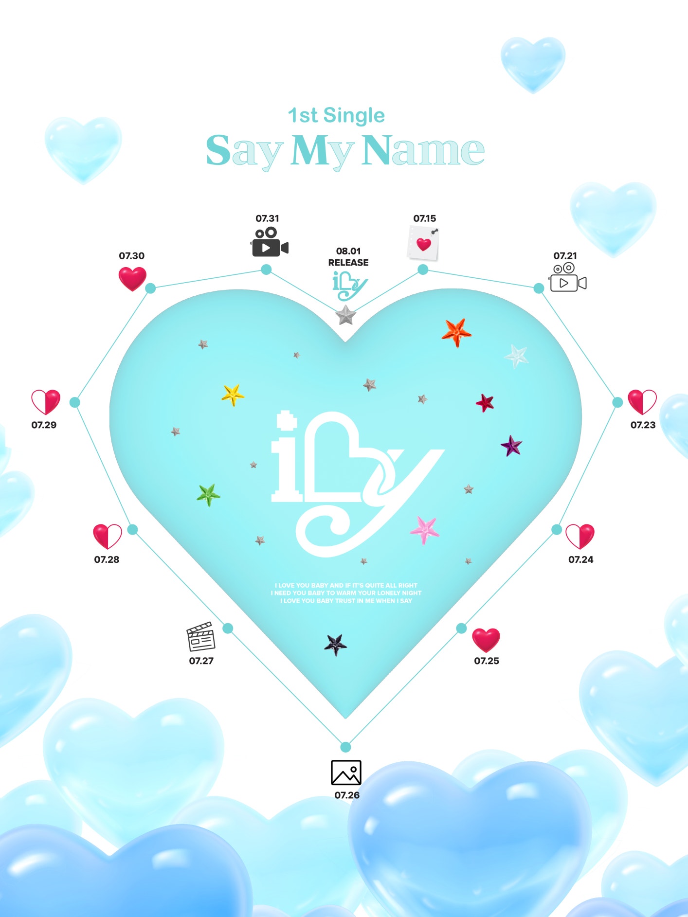 Weverse SAY MY NAME Image - SAY MY NAME 1st SINGLE [iLy