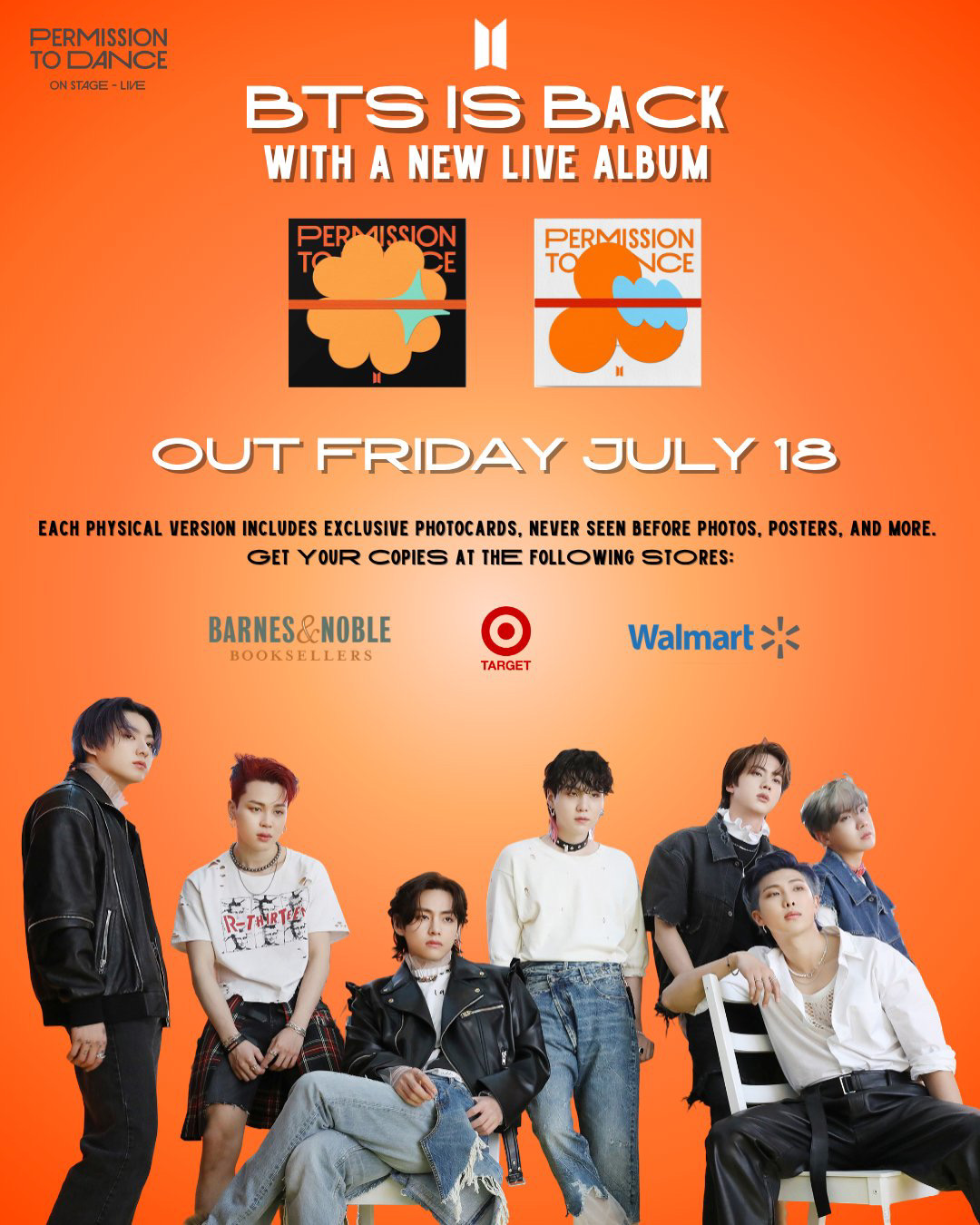 BTS Community Post - THEIR FIRST LIVE CONCERT ALBUM!! get ready to