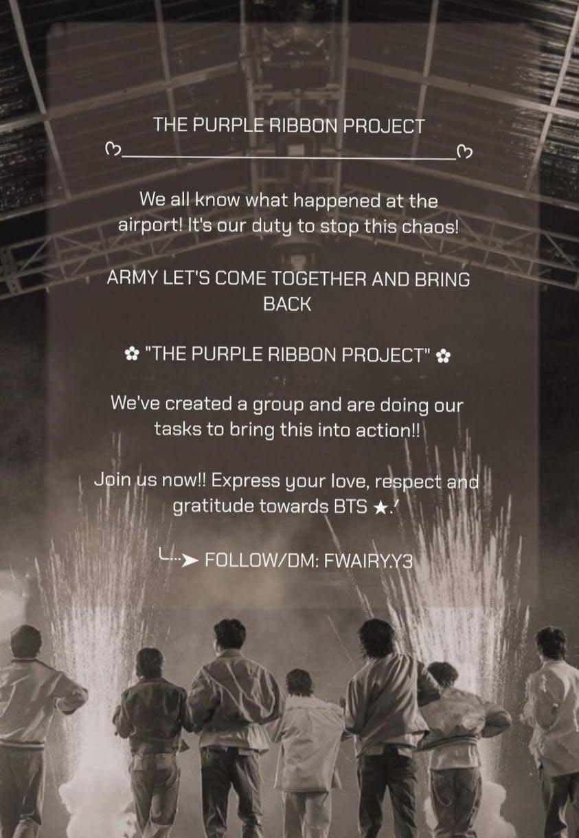 BTS Community Post - Hello ARMYS! As we all know what happened at the ...