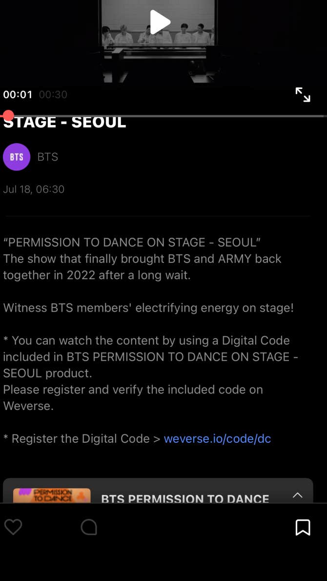 BTS Community Post - Hi! Can someone please explain what code I need to ...