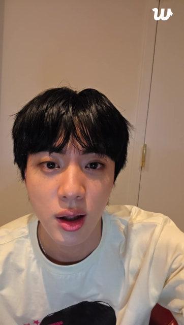 BTS ジン B★VERSE BTS Weverse Live [July 12, 2025] Jin's Behind the Scenes in