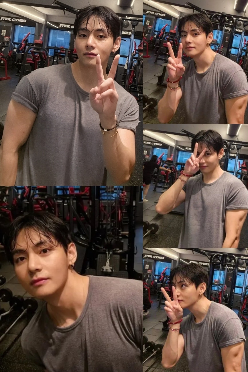 BTS Community Post - big boy 💪😍