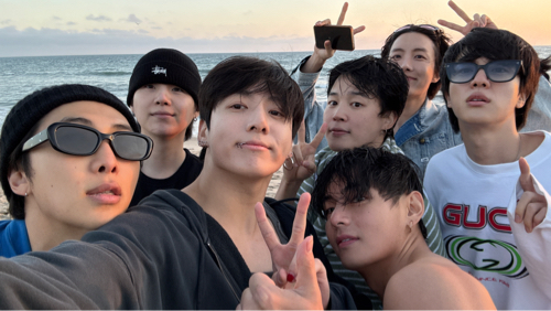 BTS Weverse LIVE 海だ | ♪雨に唄えば ♪