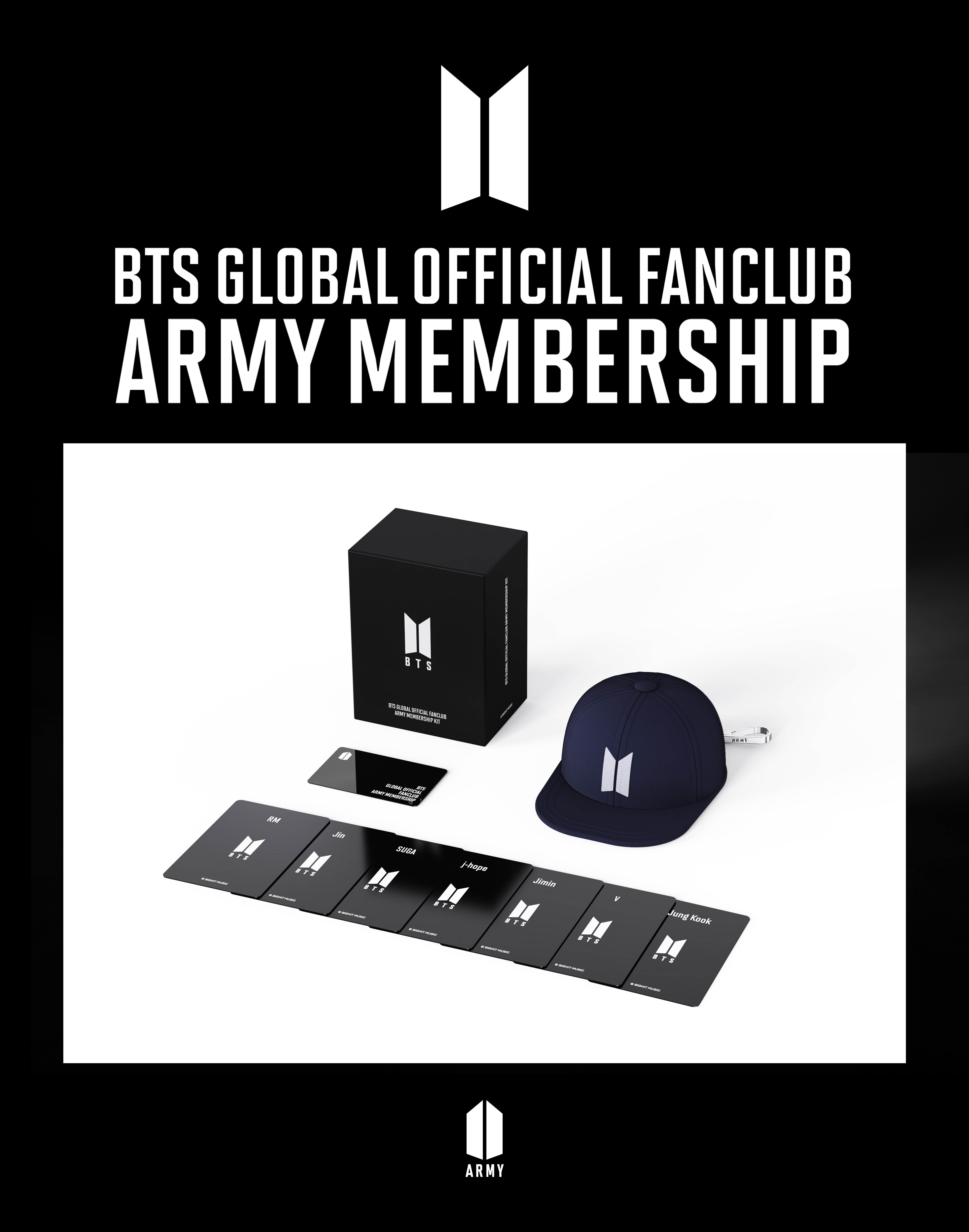 BTS グローバル FC ARMY MEMBERSHIP KIT 2期 抜けなし 170828 BTS Global Official Fanclub ARMY 4 Membership Kit : r
