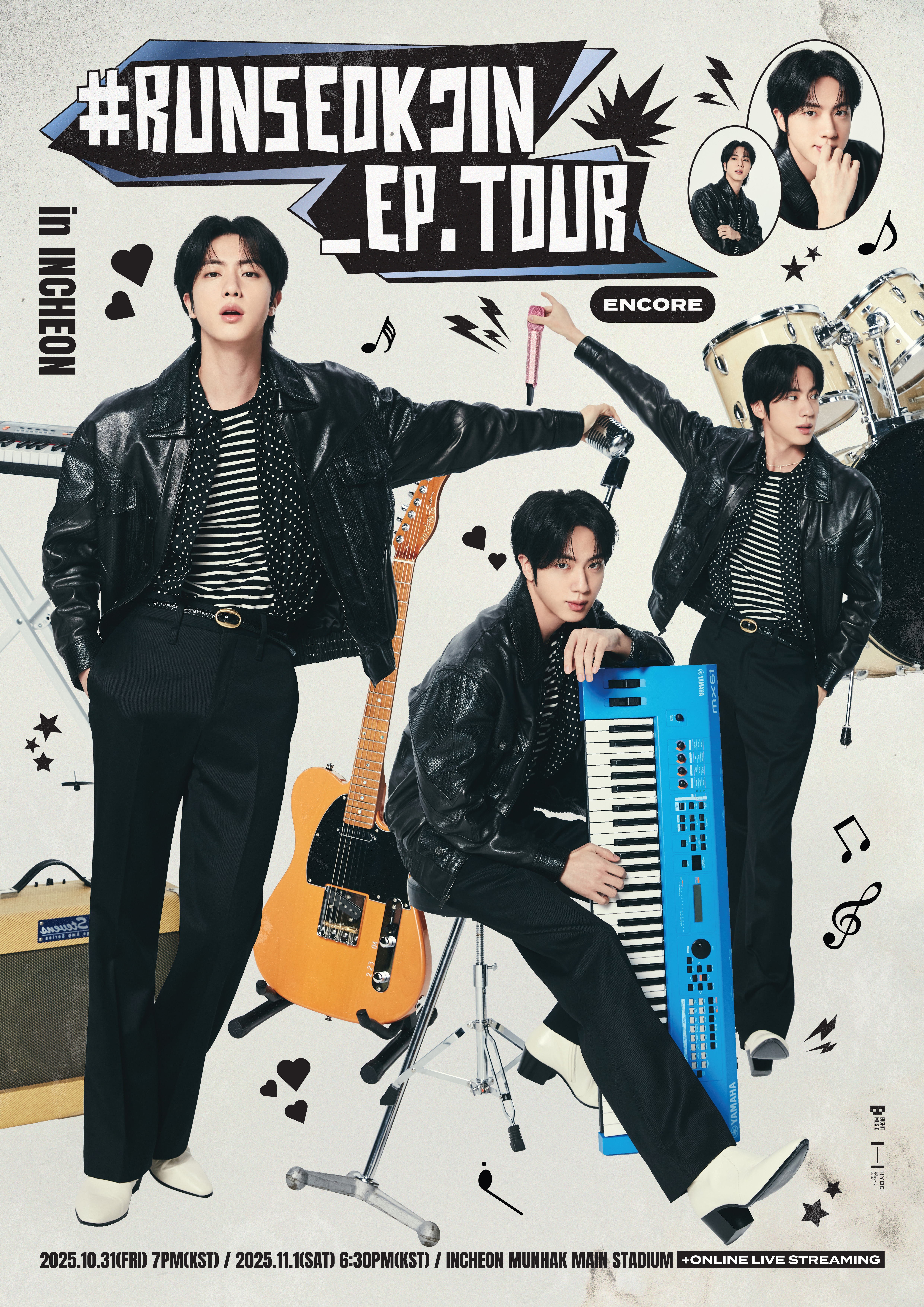 #RUNSEOKJIN EP.TOUR LONDON会場限定ストラップ ジン [お知らせ]「RUNSEOKJIN_EP.TOUR」アンコール公演 開催案内