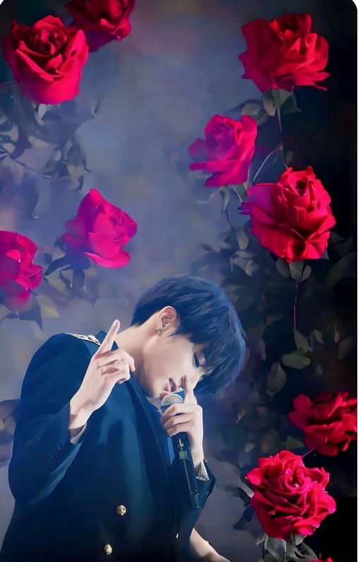 BTS写真ローズ様 BTS社区帖子 - Happy Purple Day dear friend 💜 my brother is very