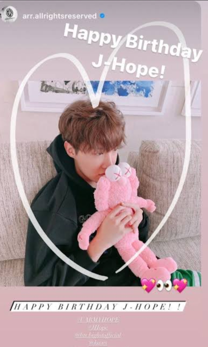 BTS Community Post - happy birthday J-hope