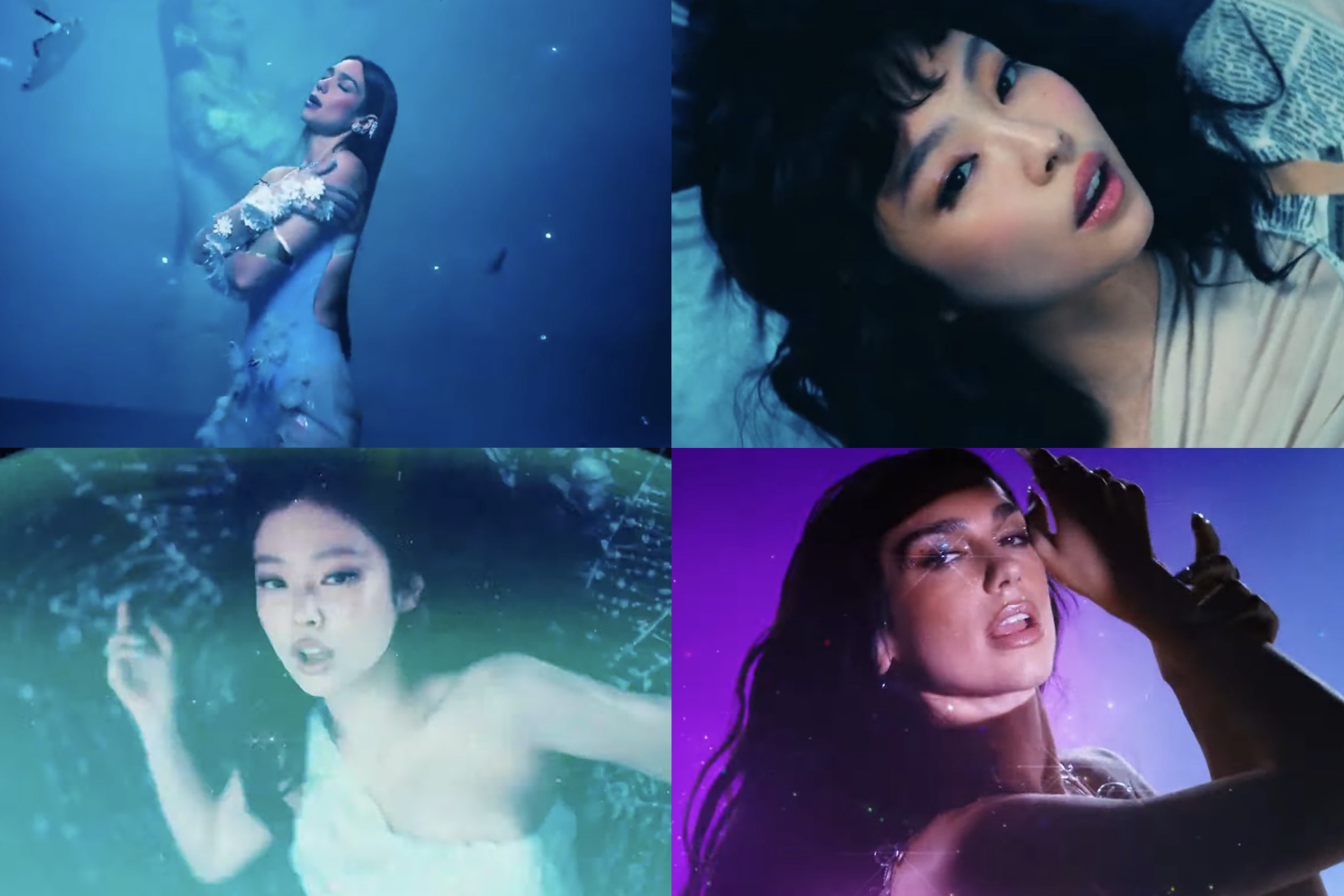 Dua Lipa Community Post - The music video for JENNIE & Dua Lipa's