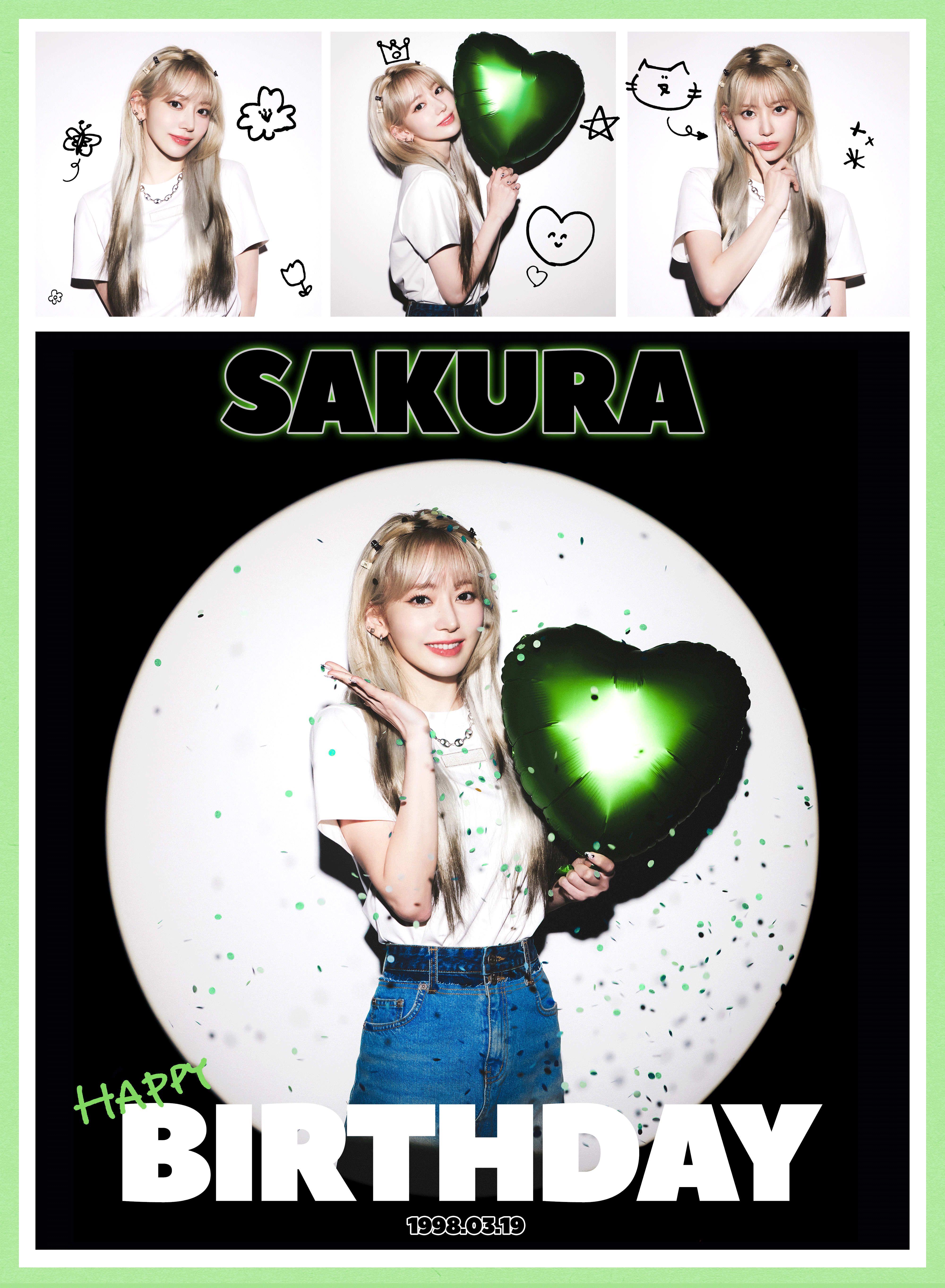 LESSERAFIM weverse 限定版 サクラ 220404 - LE SSERAFIM “SAKURA” #MiyawakiSakura #宮脇咲良