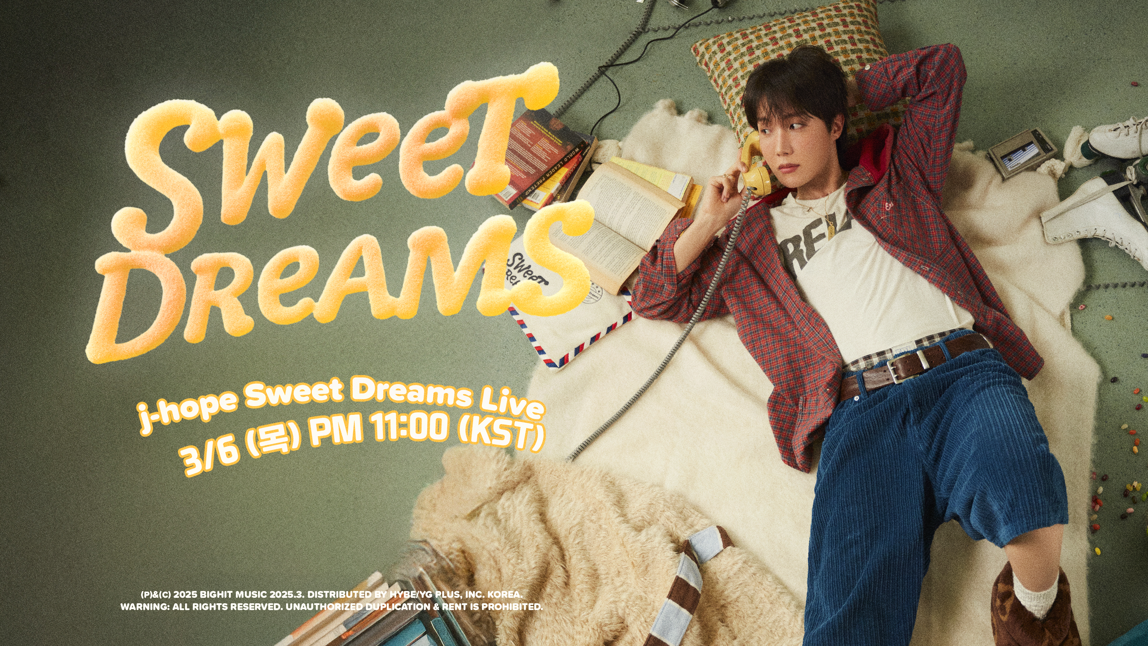 j-hope Comeback Live : Sweet Dreams with j-hope 🛌💭