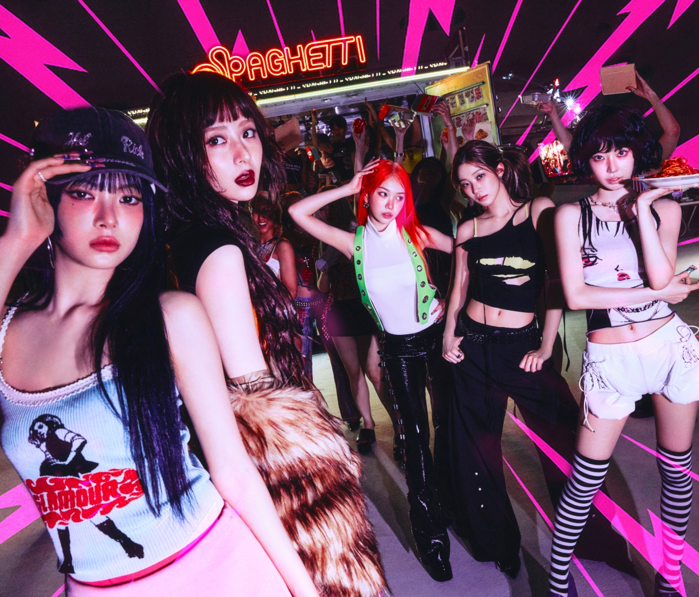 ルセラフィム　オリーブヤング聖水限定トレカ　5枚セット　ポップアップ　HOT ルセラフィム FIM'S CLUB ポップアップ 限定 トレカ コンプ