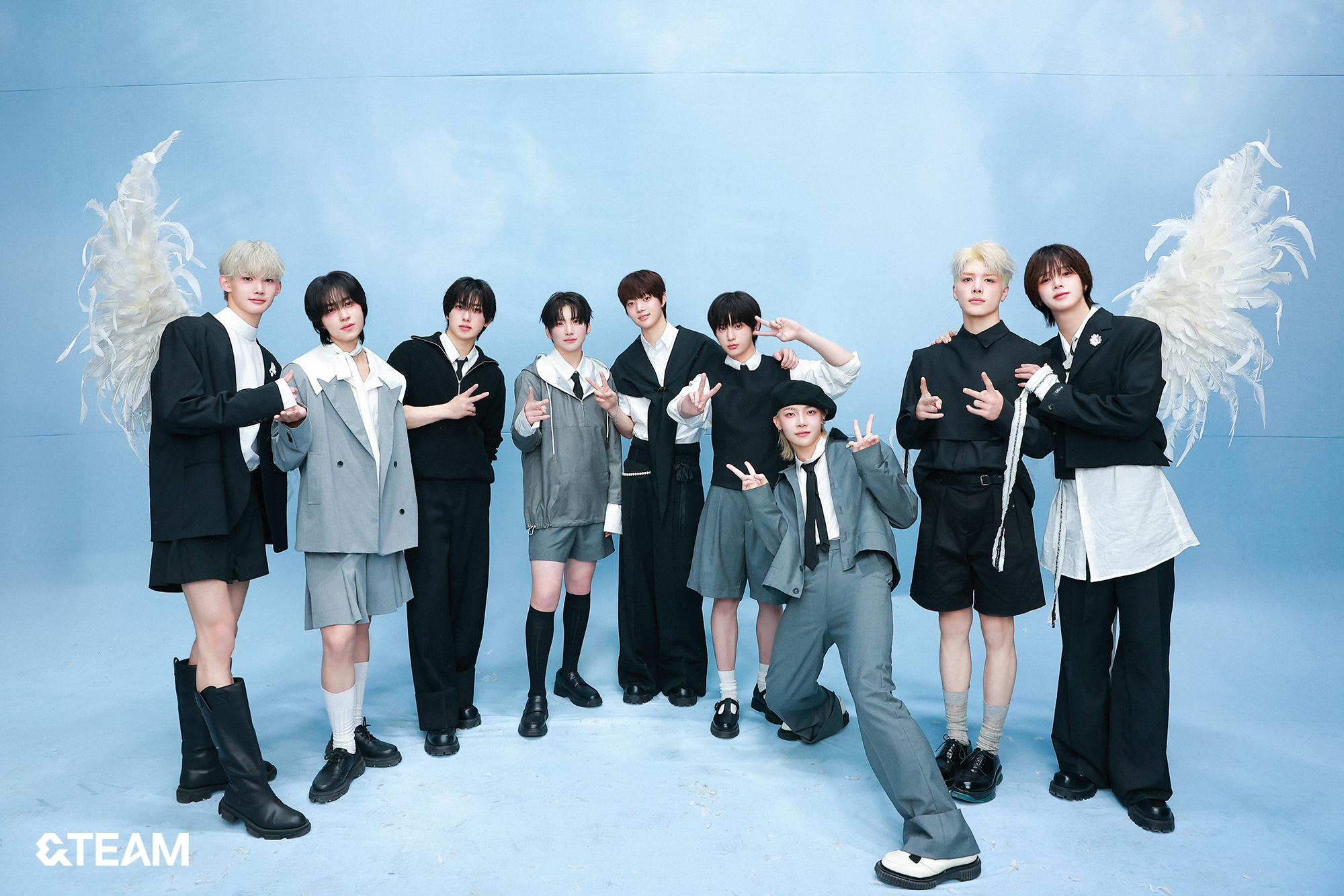 Weverse &TEAM 画像 - &TEAM KR 1st Mini Album 'Back to Life' - GAZE
