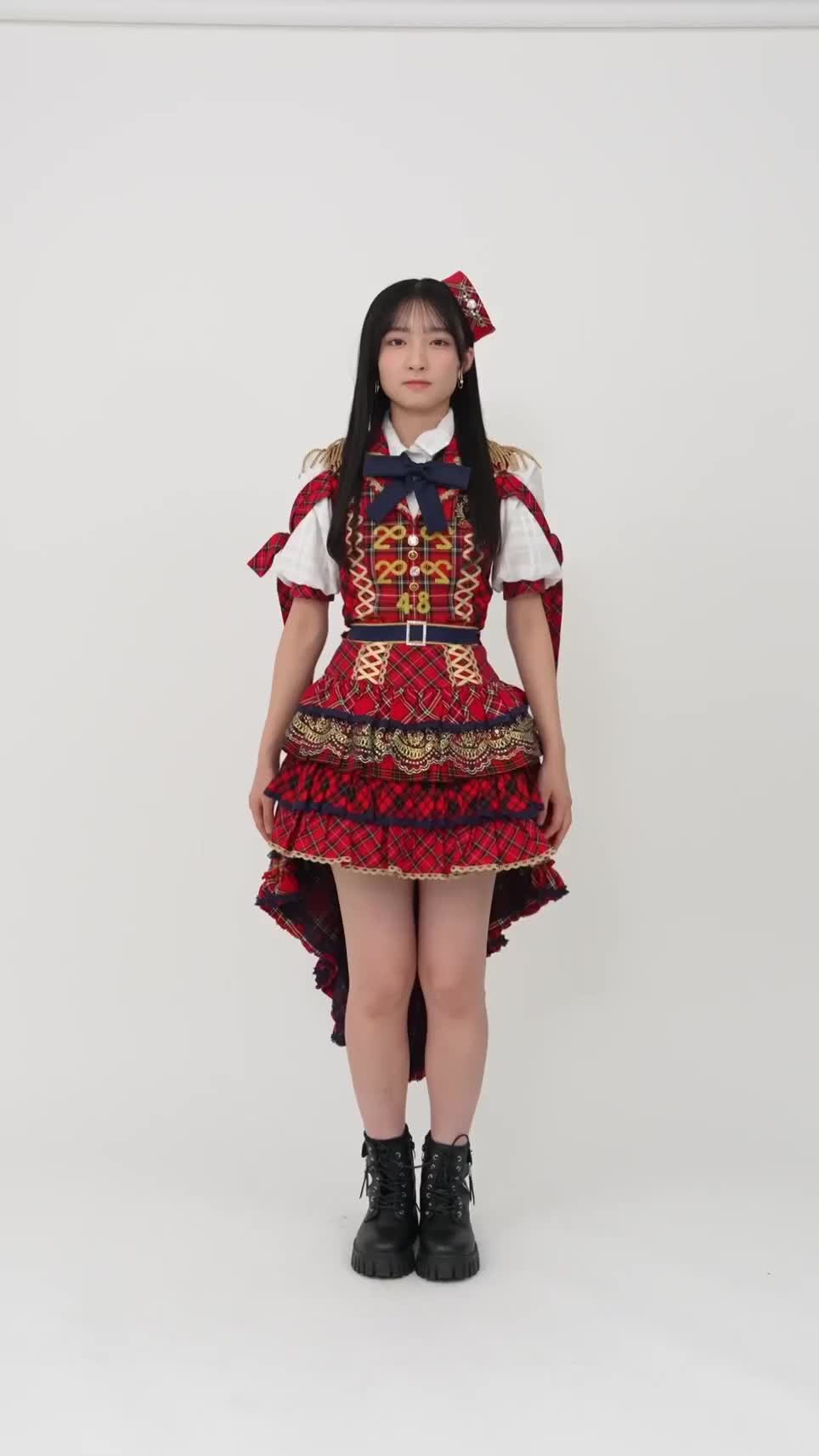 倉野尾成美 AKB48 メンバーリクエスト 憧れの衣装 生写真 直筆サイン