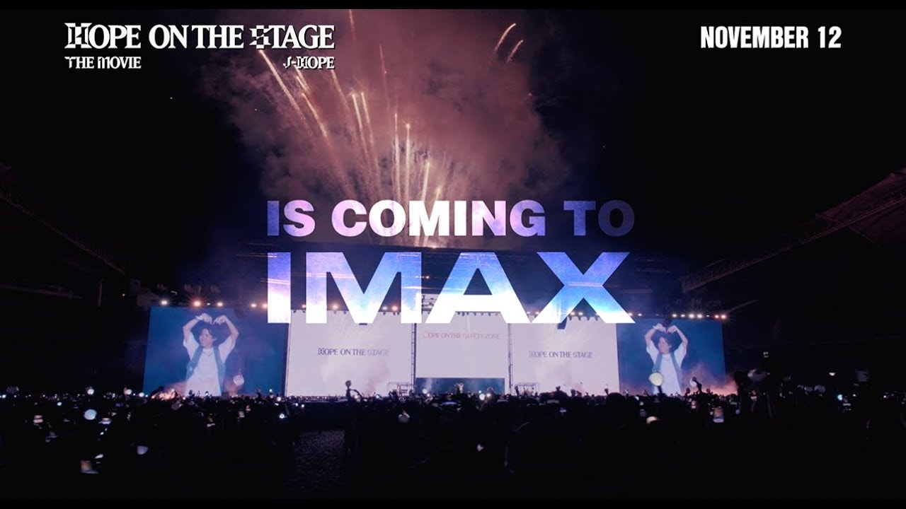 BTS Community Post - j-hope Tour 'HOPE ON THE STAGE' THE MOVIE IMAX ...