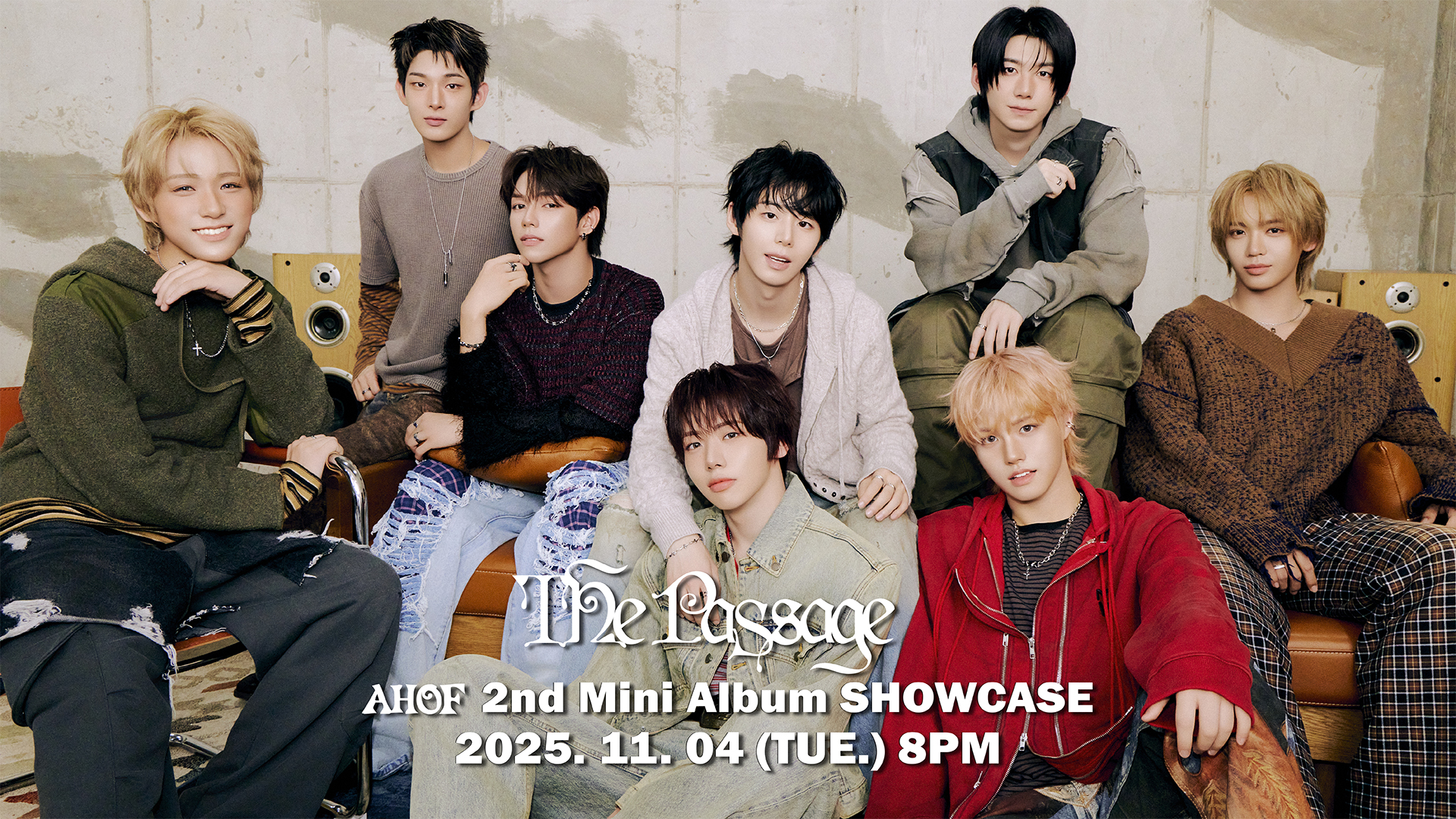 AHOF(아홉) The 2nd Mini Album [The Passage] SHOWCASE