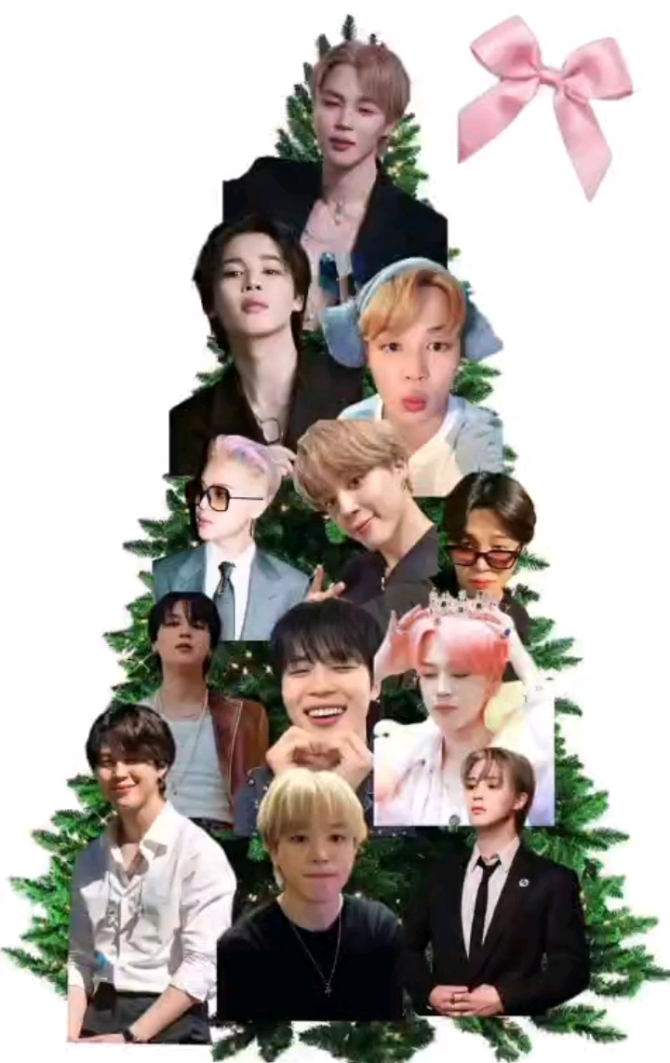 BTS Community Post - A Christmas tree decorated with BTS lights? Yes, I ...