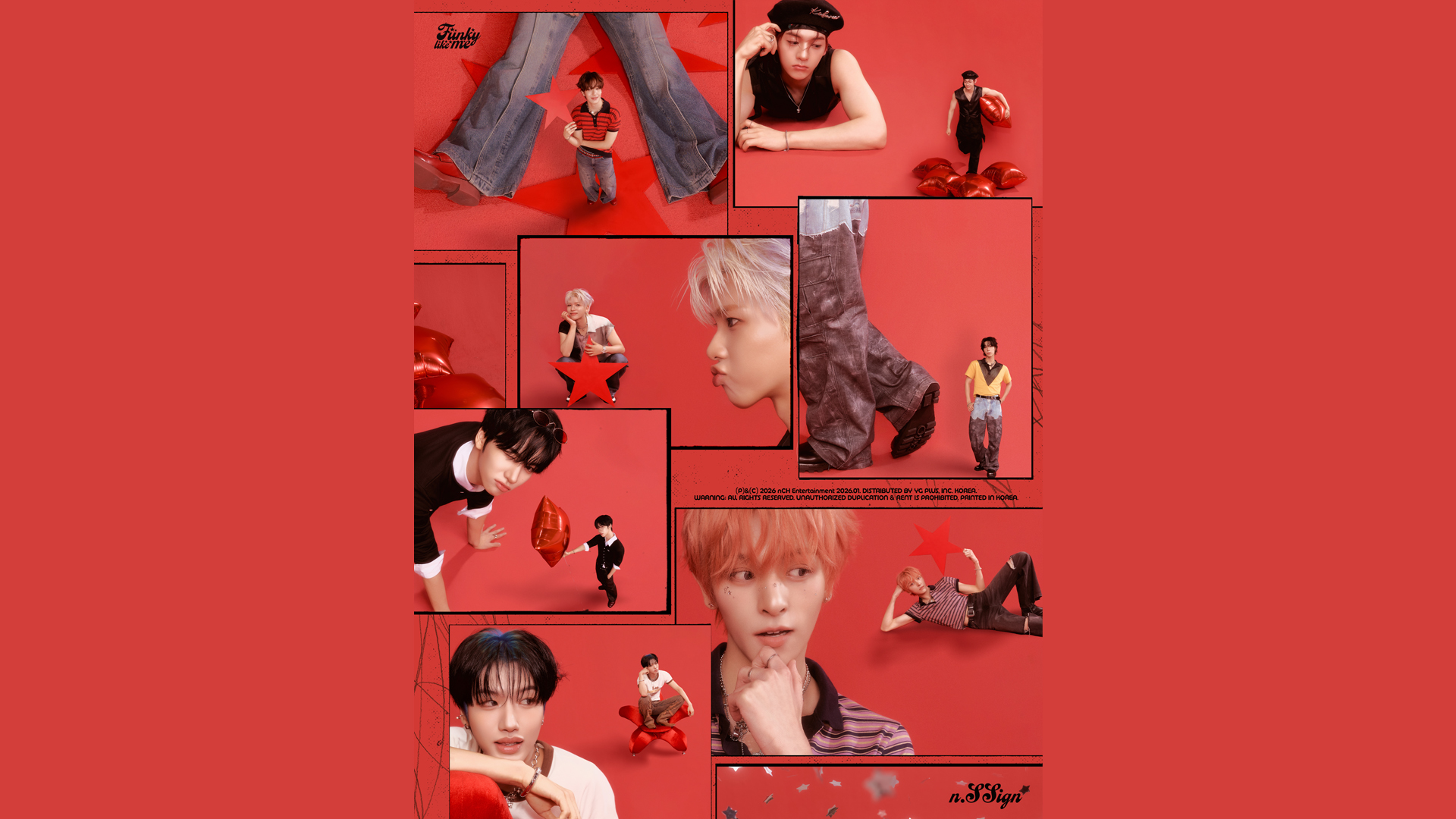 Weverse n.SSign 画像 - n.SSign 'Funky like me' CONCEPT PHOTO #Funky