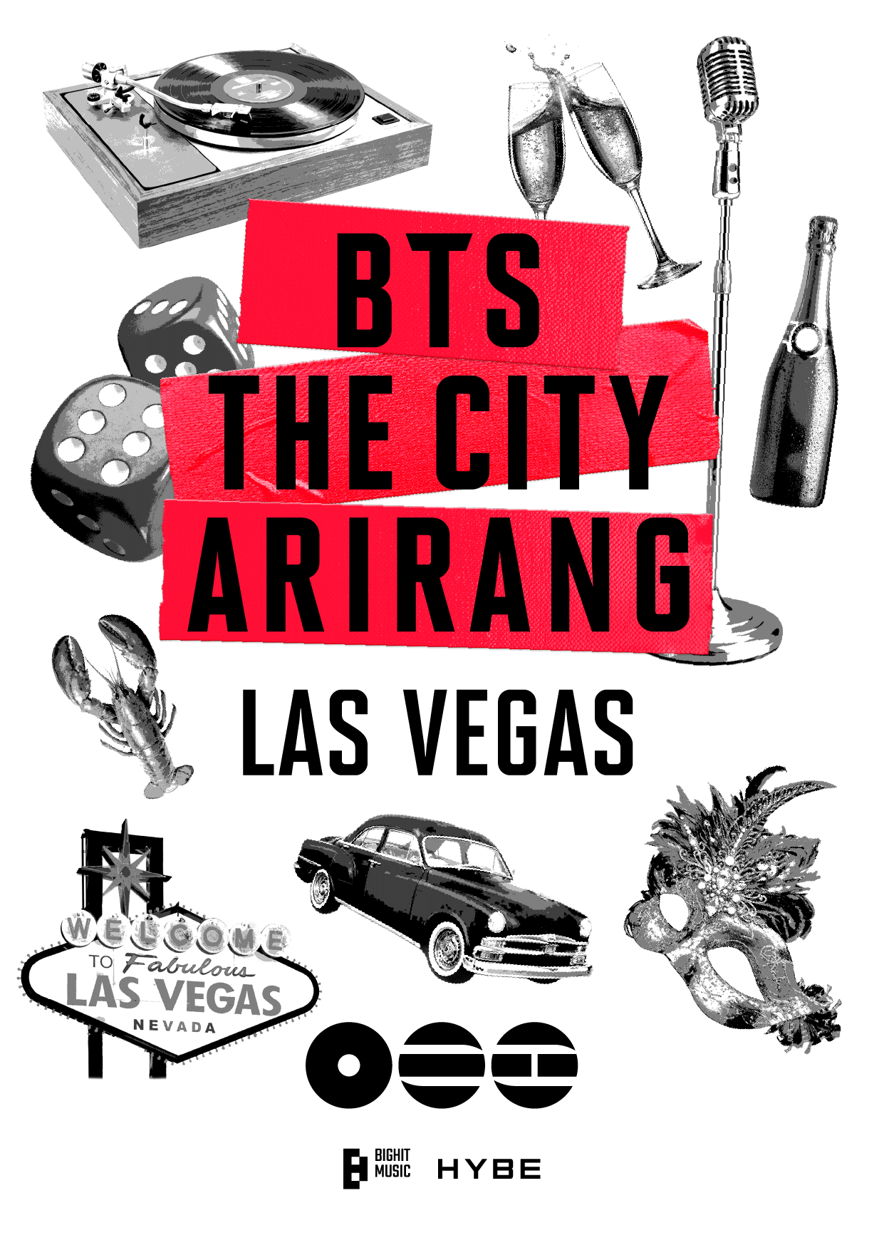 お知らせ] BTS THE CITY ARIRANG - ラスベガス、釜山、開催案内 | ♪雨