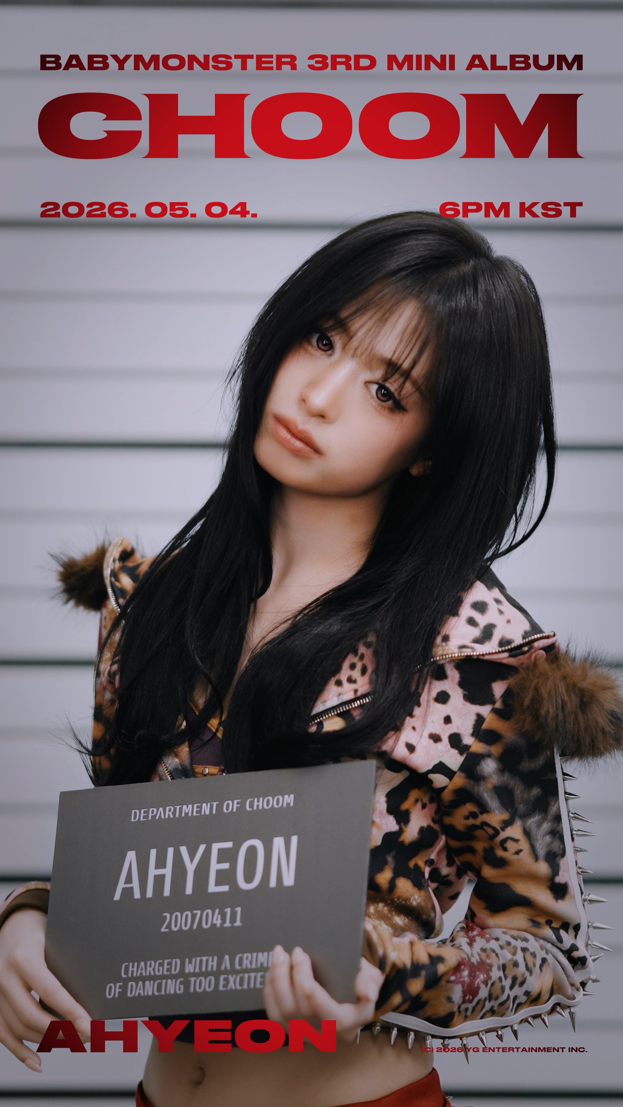 Weverse BABYMONSTER Media - [춤 (CHOOM)] MOVING POSTER | AHYEON
