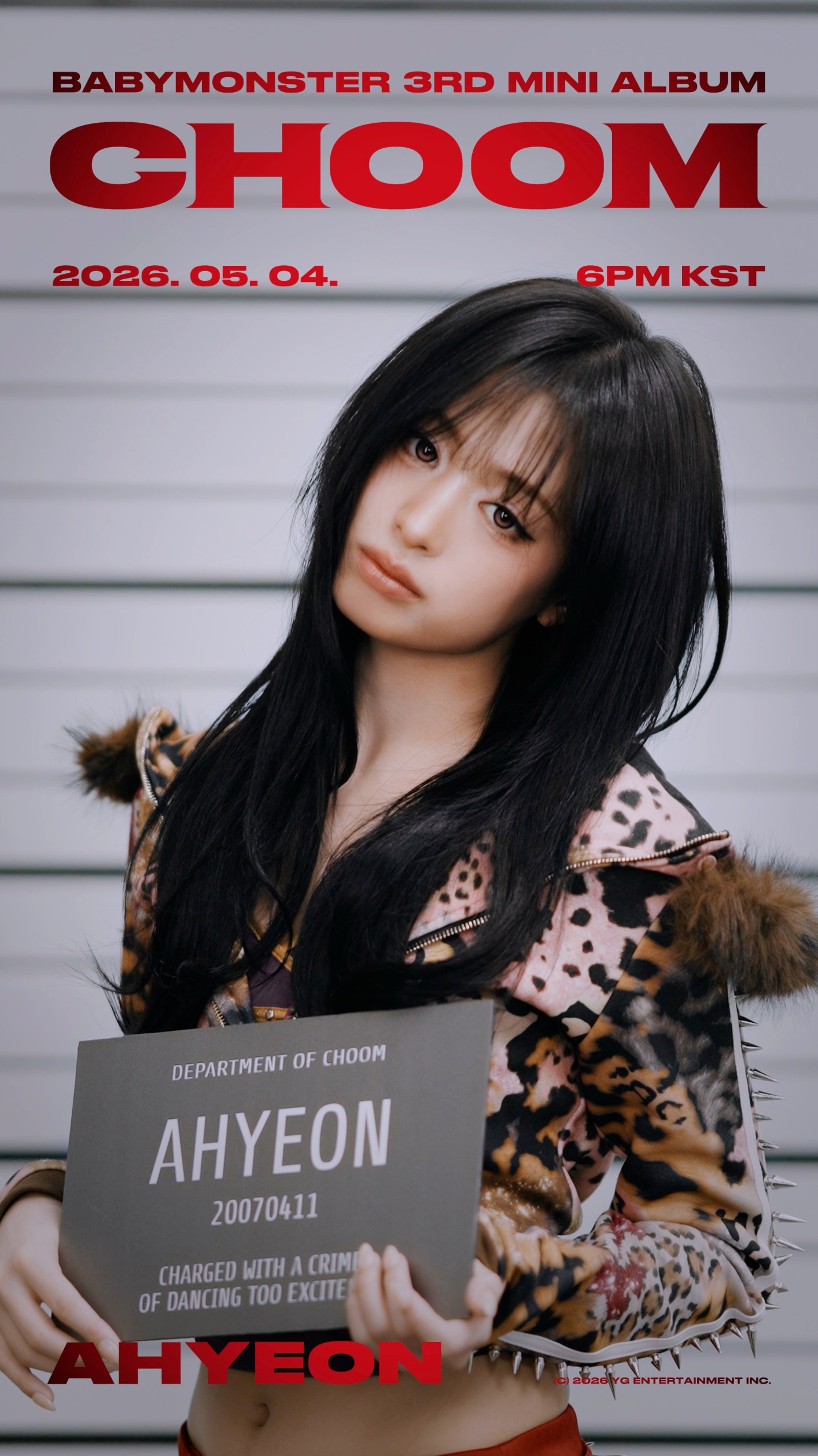 Weverse BABYMONSTER Media - [춤 (CHOOM)] MOVING POSTER | AHYEON