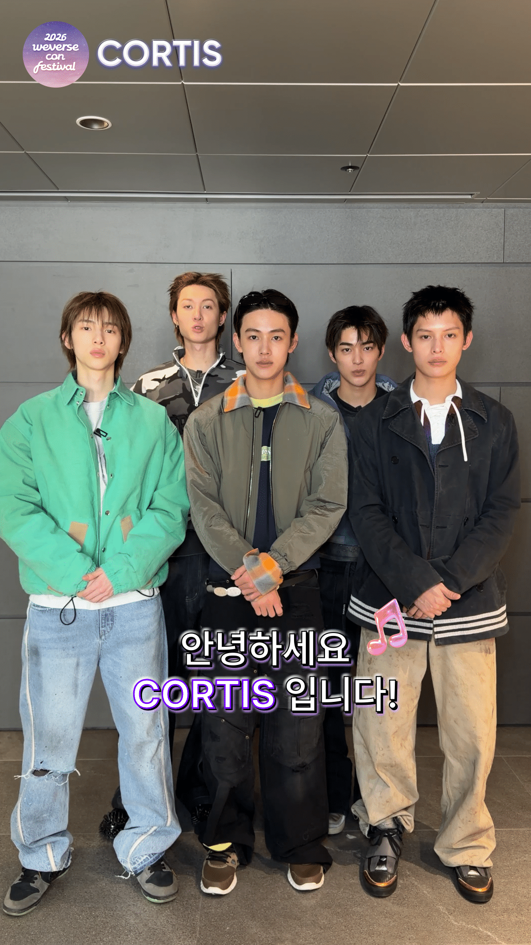 WeverseWeverse zone Media - Letter from Artist 💌 : CORTIS (코르