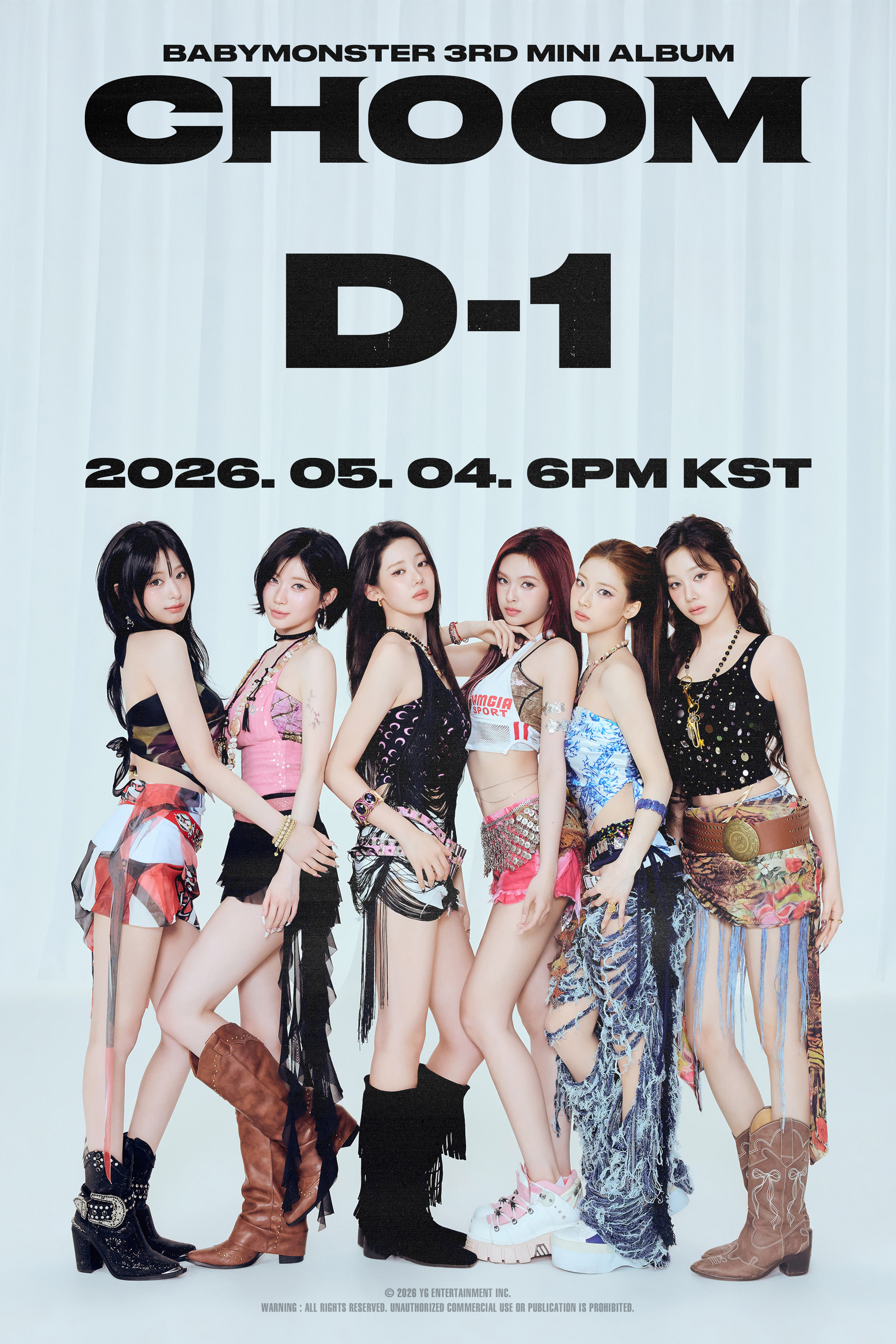 Weverse BABYMONSTER Image - [춤 (CHOOM)] D-1