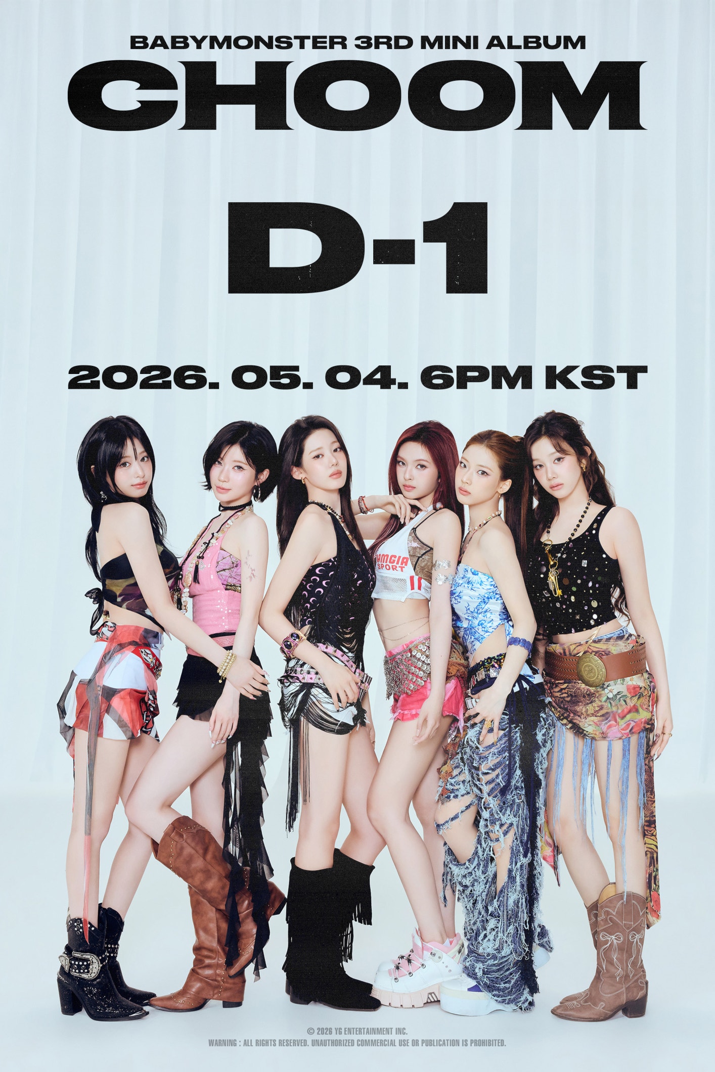 Weverse BABYMONSTER Image - [춤 (CHOOM)] D-1
