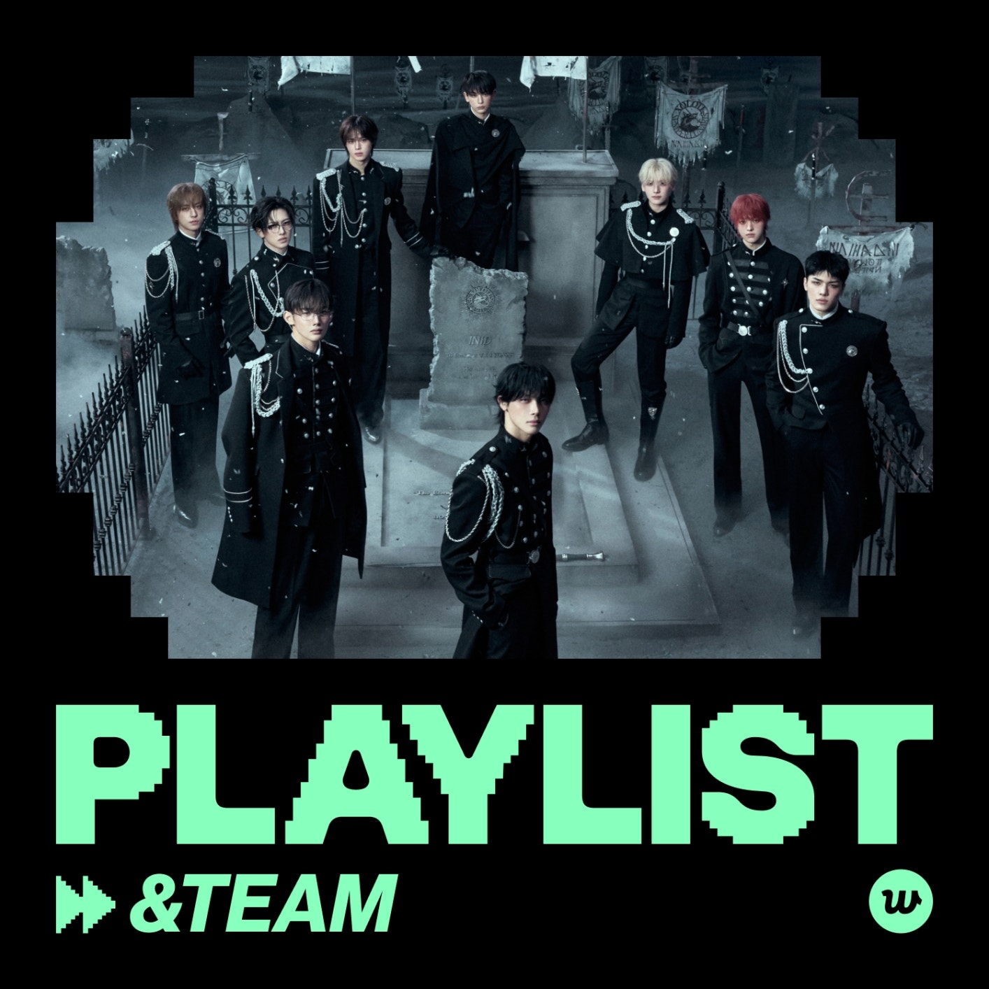 Weverse &TEAM Image - [Magazine] &TEAM’s playlist