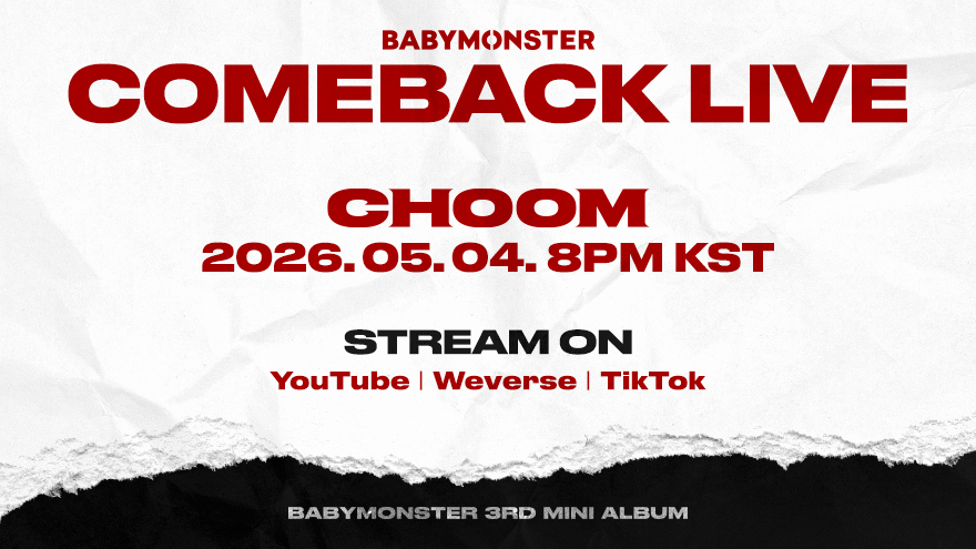 BABYMONSTER COMEBACK LIVE : LET'S CHOOM