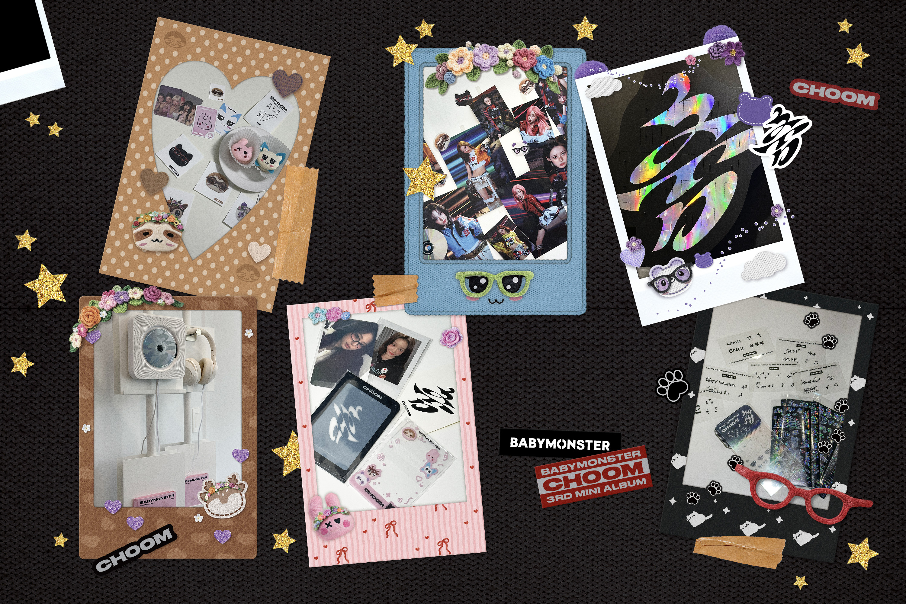 BABYMONSTER Community Post - Visited all the pop-up stores