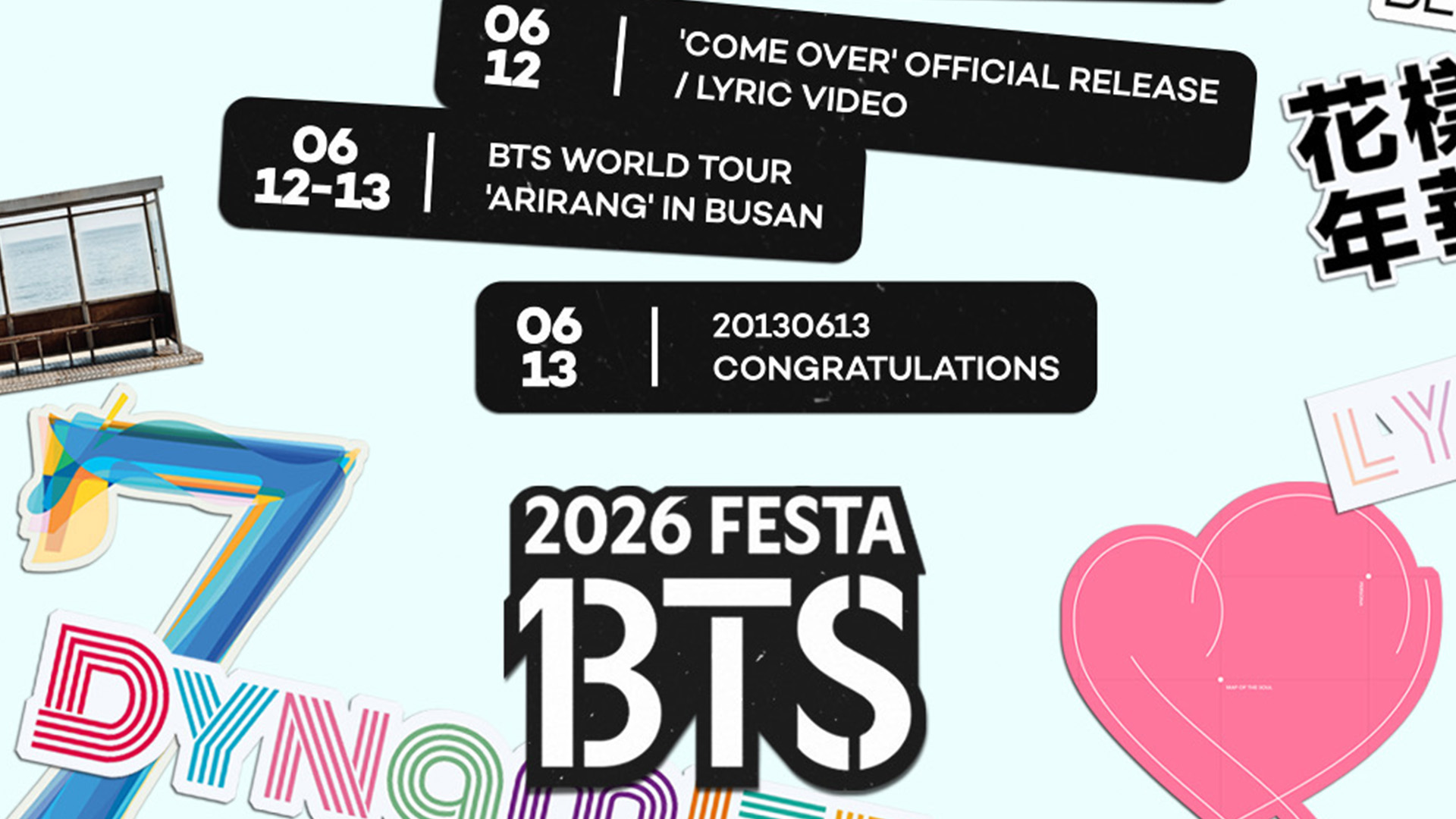 Weverse BTS Image - 2026 BTS FESTA Timeline