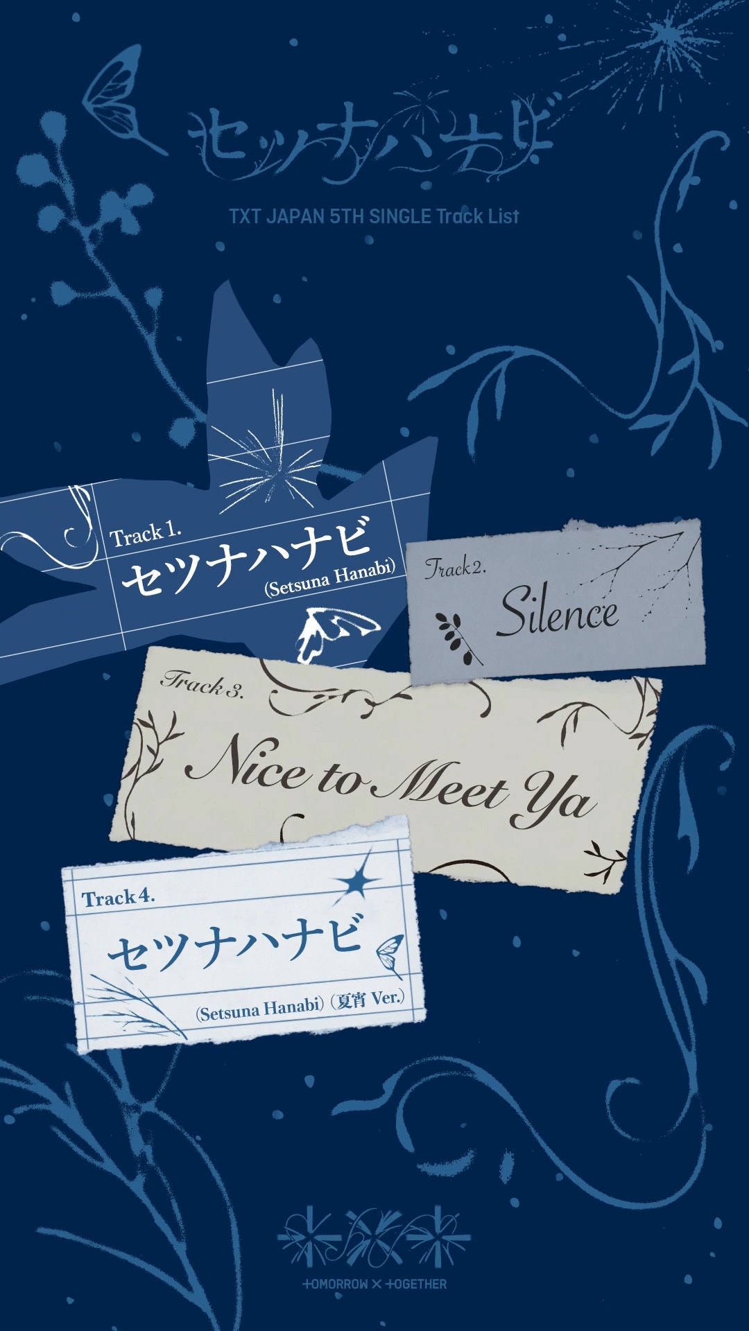 WeverseTXT Media - セツナハナビ (Setsuna Hanabi) - Tracklist