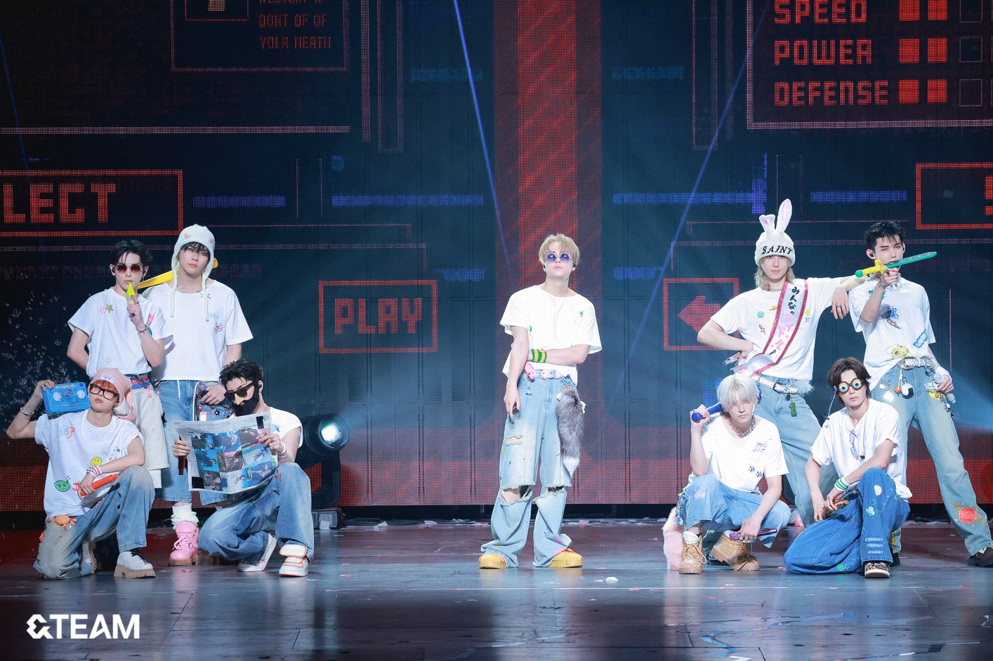 &TEAM BLAZE THE WAY フォトスローガン　コンプ Weverse &TEAM Image - 2026 &TEAM CONCERT TOUR 'BLAZE THE WAY