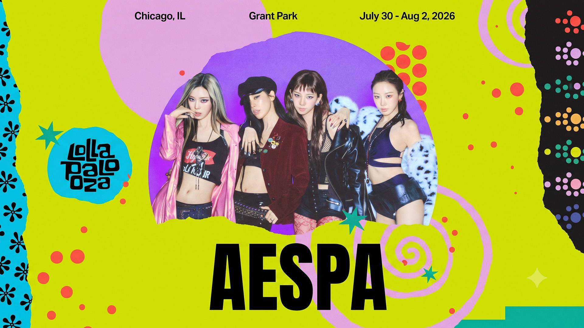 aespa Live @ Lollapalooza 2026