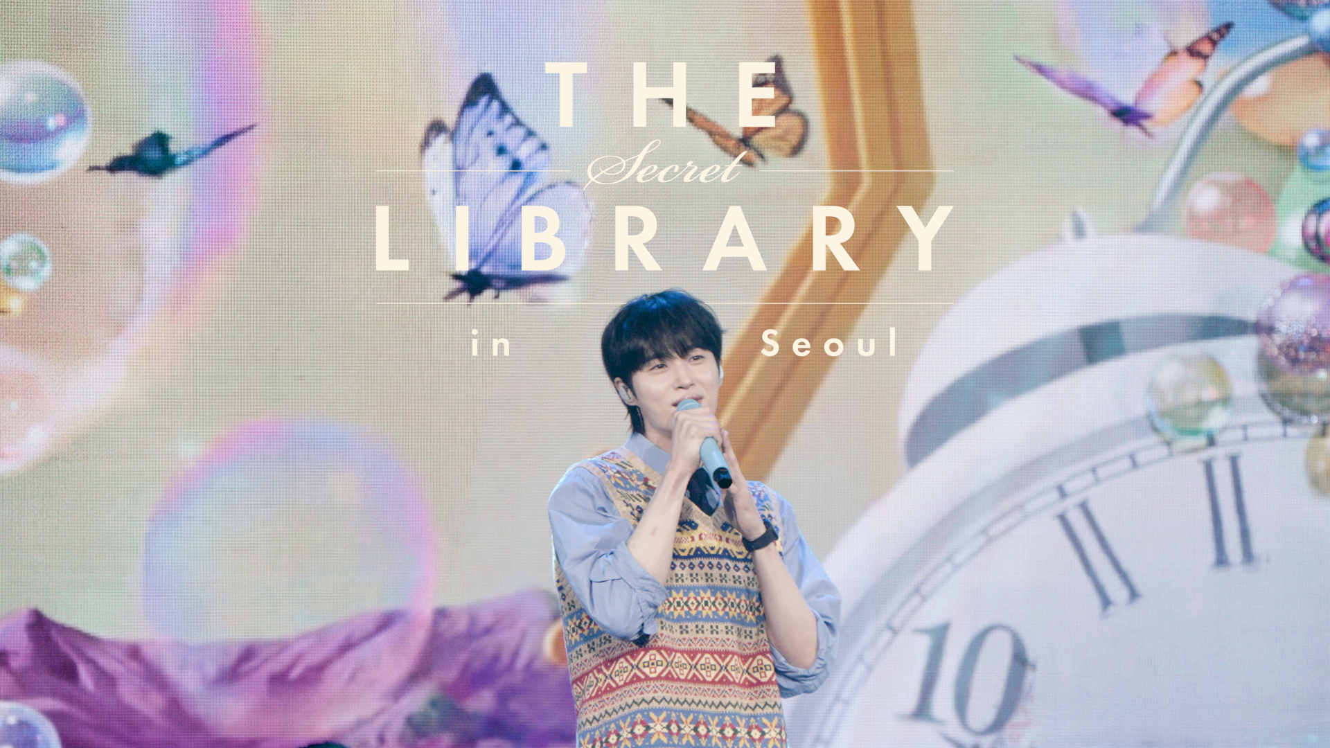Weverse ビョンウソク Media - The Secret Library in Seoul Behind Clip