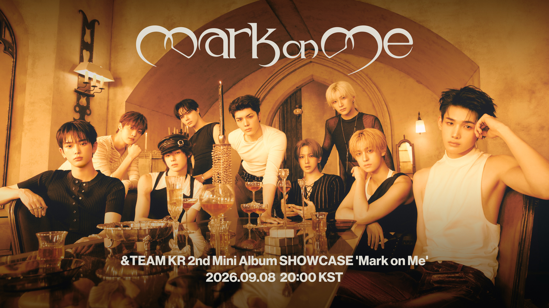 &TEAM KR 2nd Mini Album COMEBACK SHOWCASE 'Mark on Me'