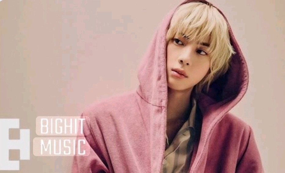 BTS jin ジン ロンT ピンク Lサイズ Post de la Comunidad BTS - ジンくん🩷 P!nk色のツナ缶かわいい