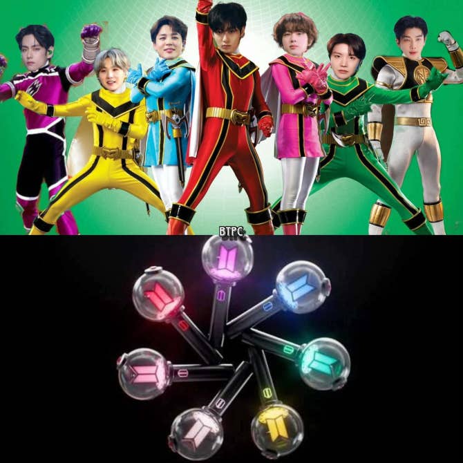 Power Ranger Bts BTS Community Post - Power Rangers Bangtan Force 😭 New spoiler!! 🤣👍