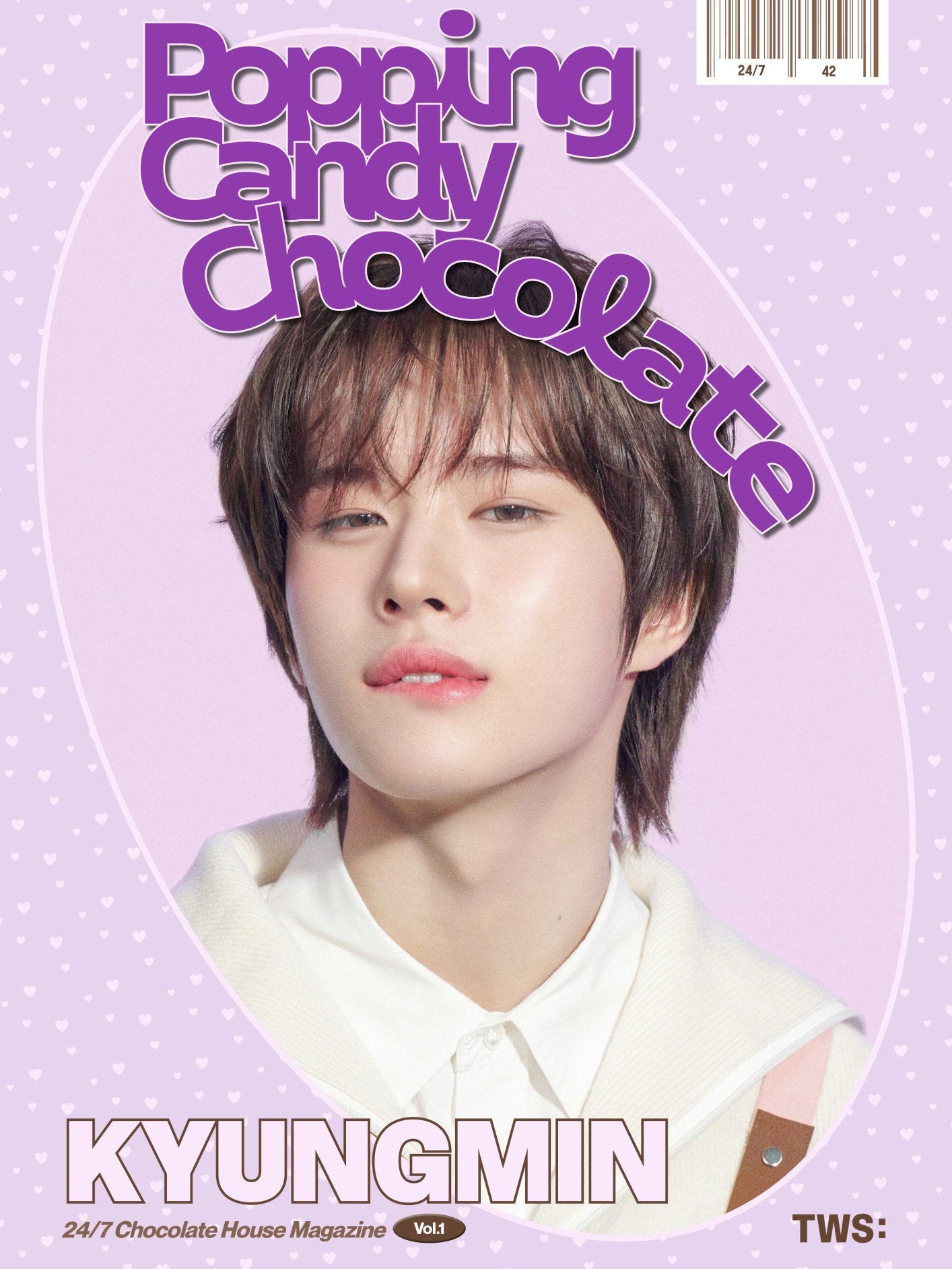Weverse TWS Image - ♥︎ 24/7 Chocolate House Magazine Vol.1