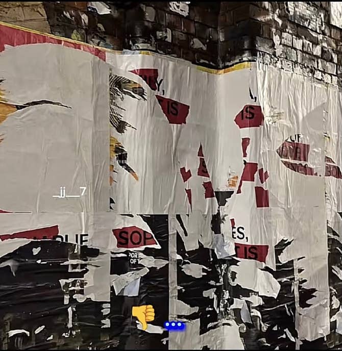 Bts Rip Off Logo BTS Community Post - To the haters: You can tear down posters, but you ...